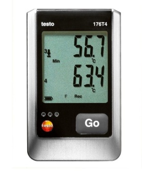 4-х канальный логгер данных температуры 176 T4 Testo 0572 1764 в ШефСтор (chefstore.ru)